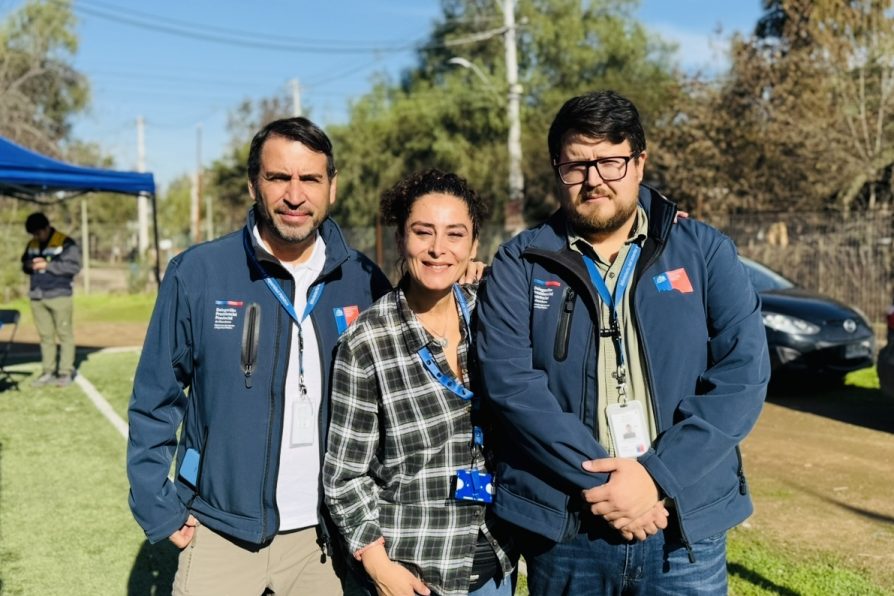 Estado presente en La Vilana: vecinos y vecinas de Lampa accedieron a servicios públicos en terreno